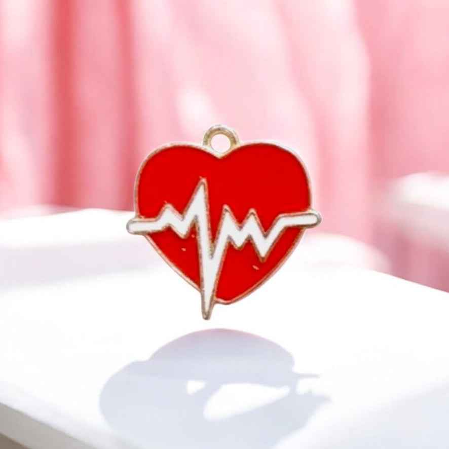Heart Beat Charm