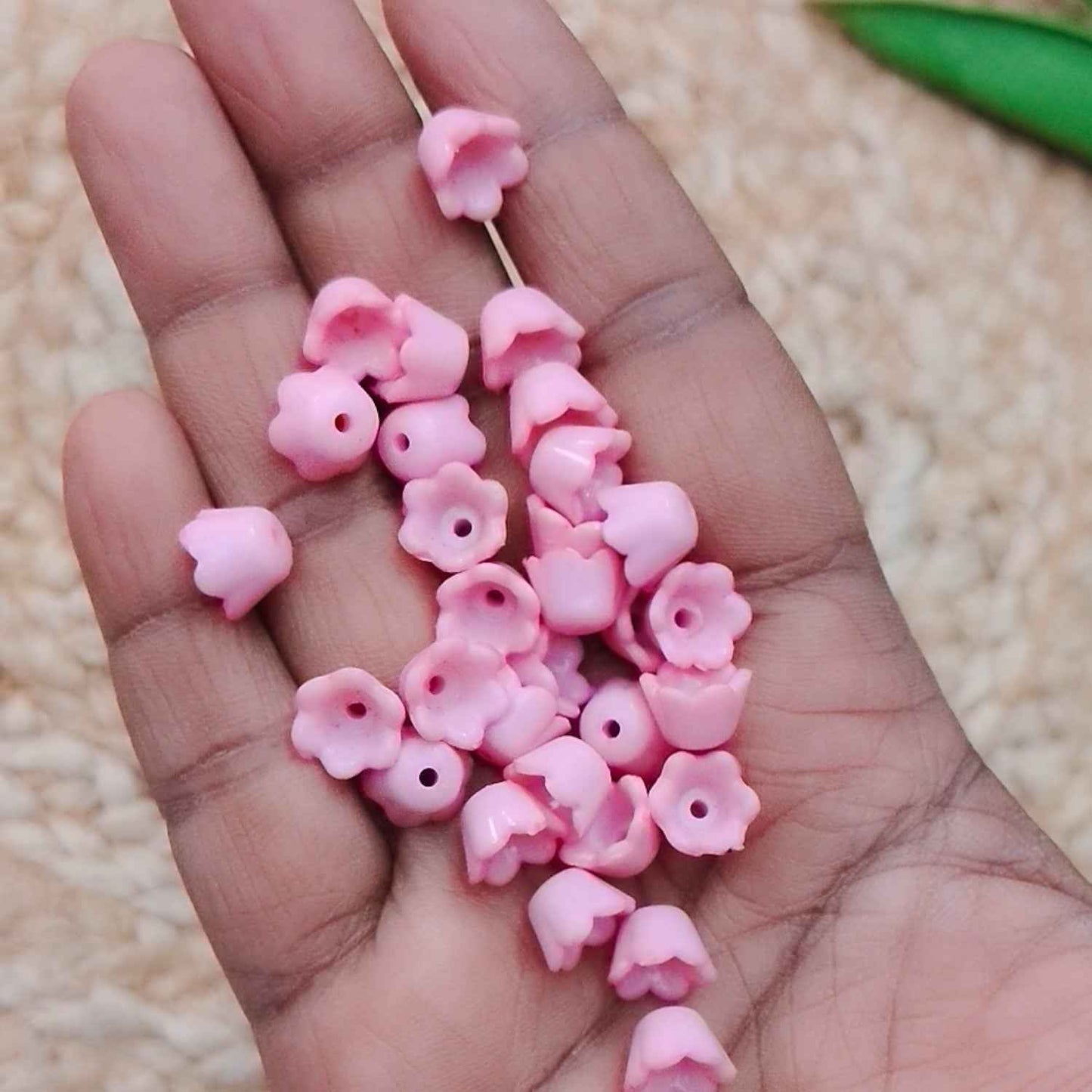 Acrylic Flower Buds Cap - Pink (10 gms)