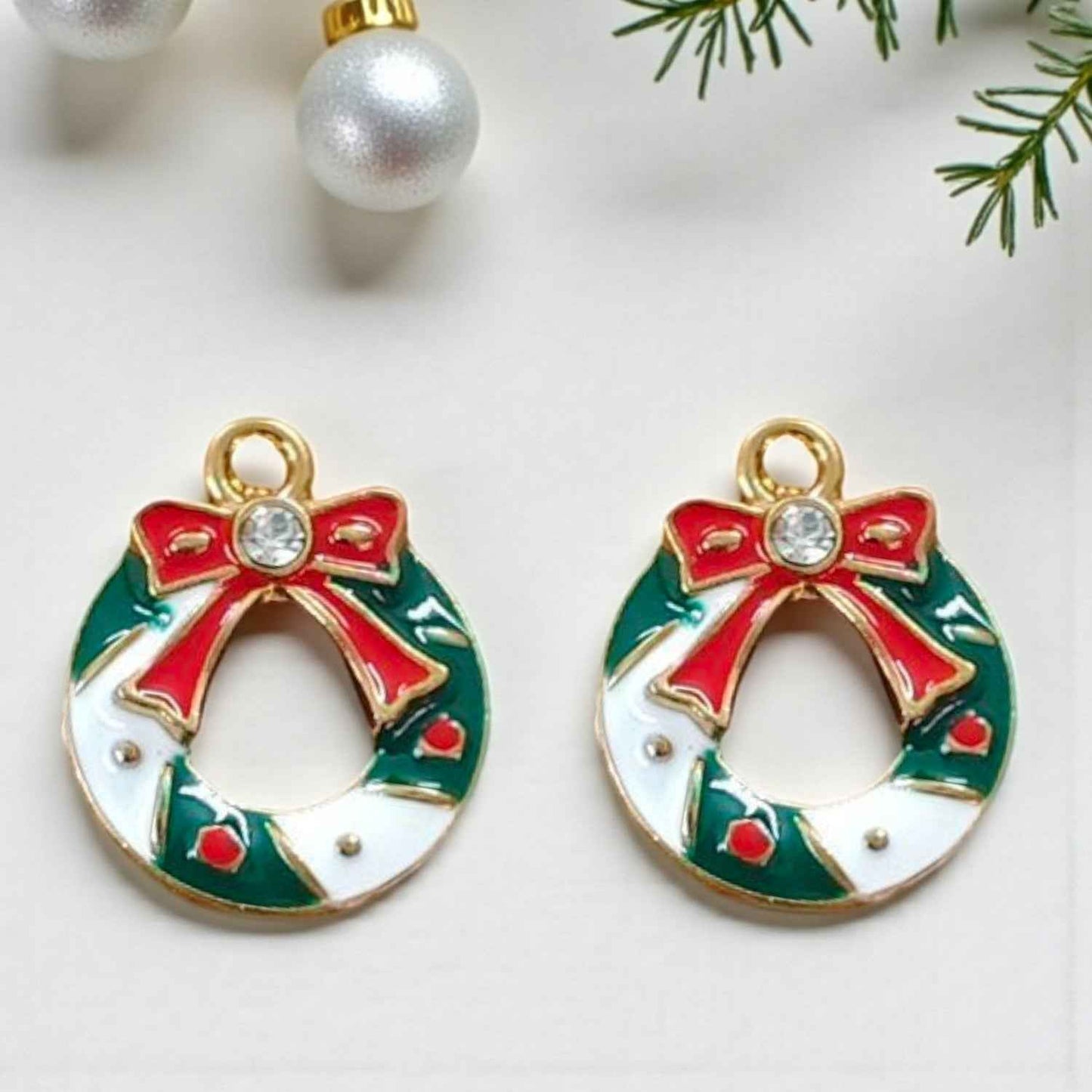 Christmas Charms - Christmas Wreath (1 Pc)