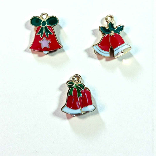 Christmas Bell Charms - 1 Pc