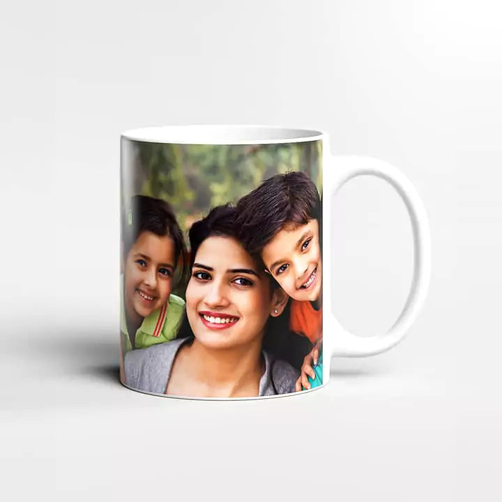 Personalized Mug With Your Image & Text - White