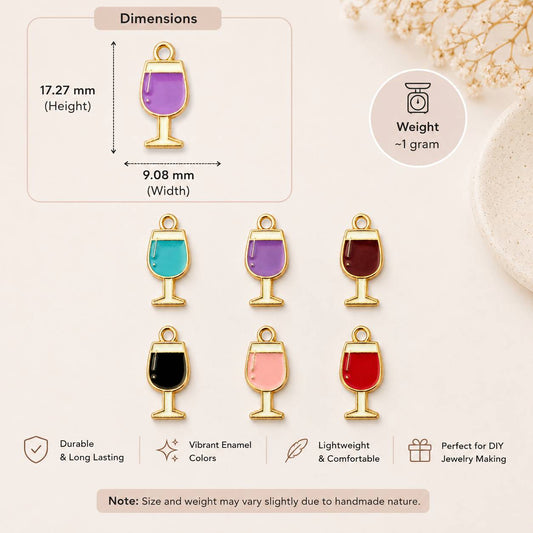 Goblet Enamel Charms