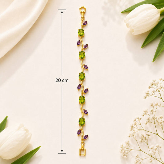 Tulip Bracelet - Green