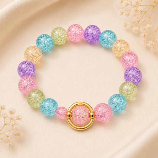 Hallow Spacer Ring with Two Side Holes - 50 Pcs