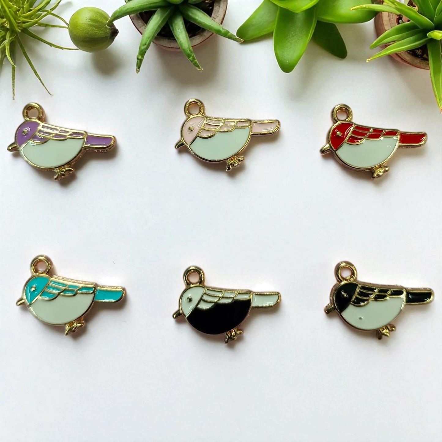 Hummingbird Charms – Elegant Bird Charms for Jewelry & Craft Projects