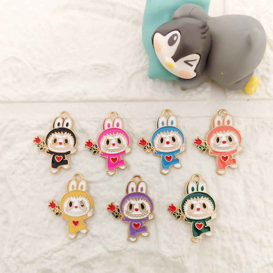 Labubu Enamel Charms - 1 Pc