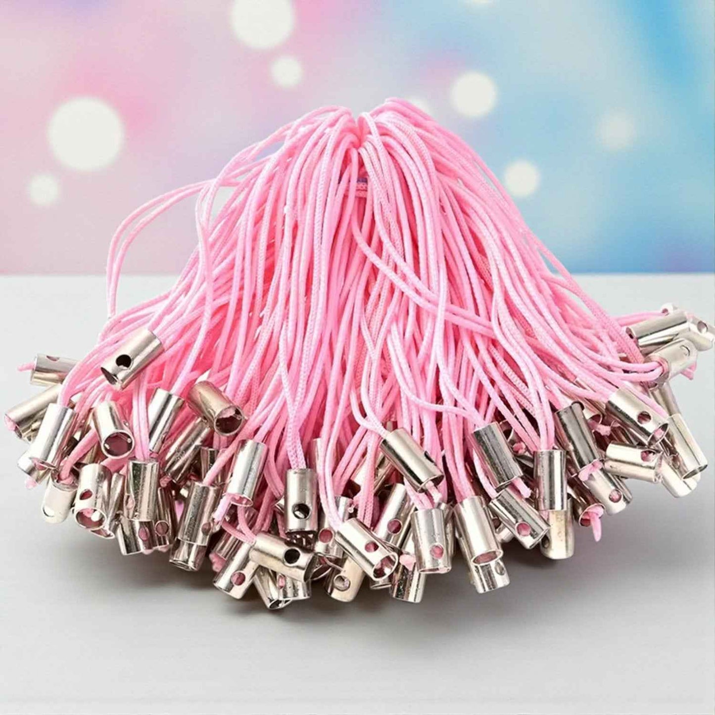 Phone Charm String - Light Pink