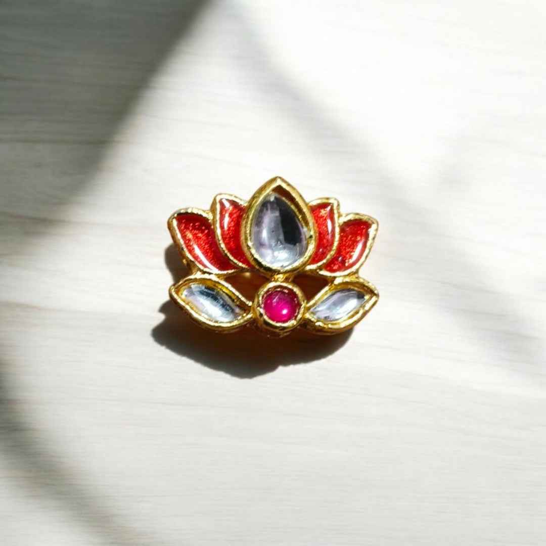 Lotus Stone Kundan - Design 2