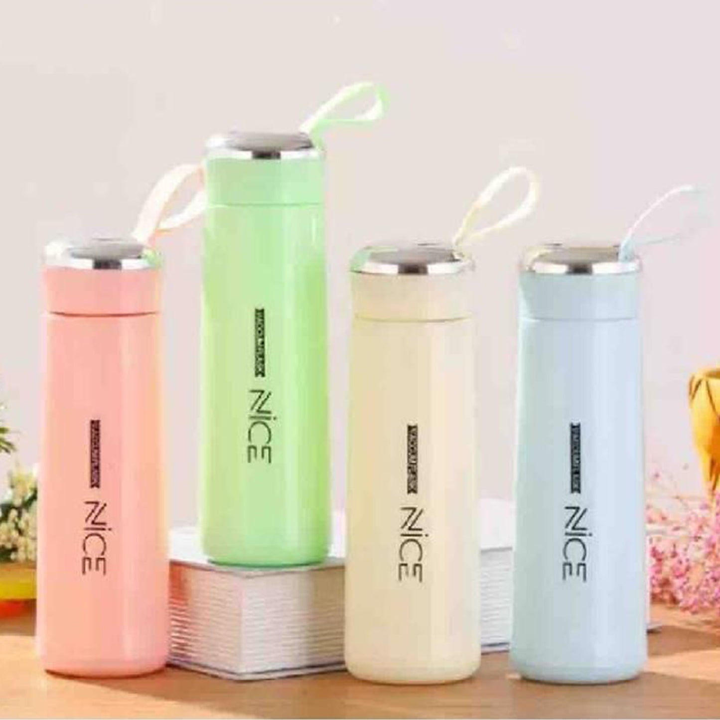Nice Portable Glass Water Bottle 400 ml