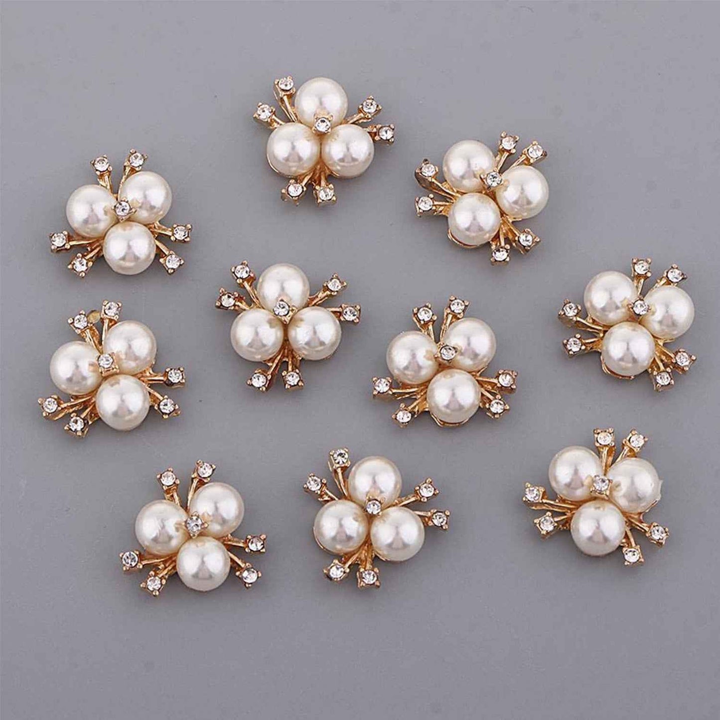 Pearl Flower Beads for Jewellery Making - 1 Pc