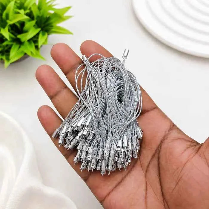 Phone Charm String - Silver