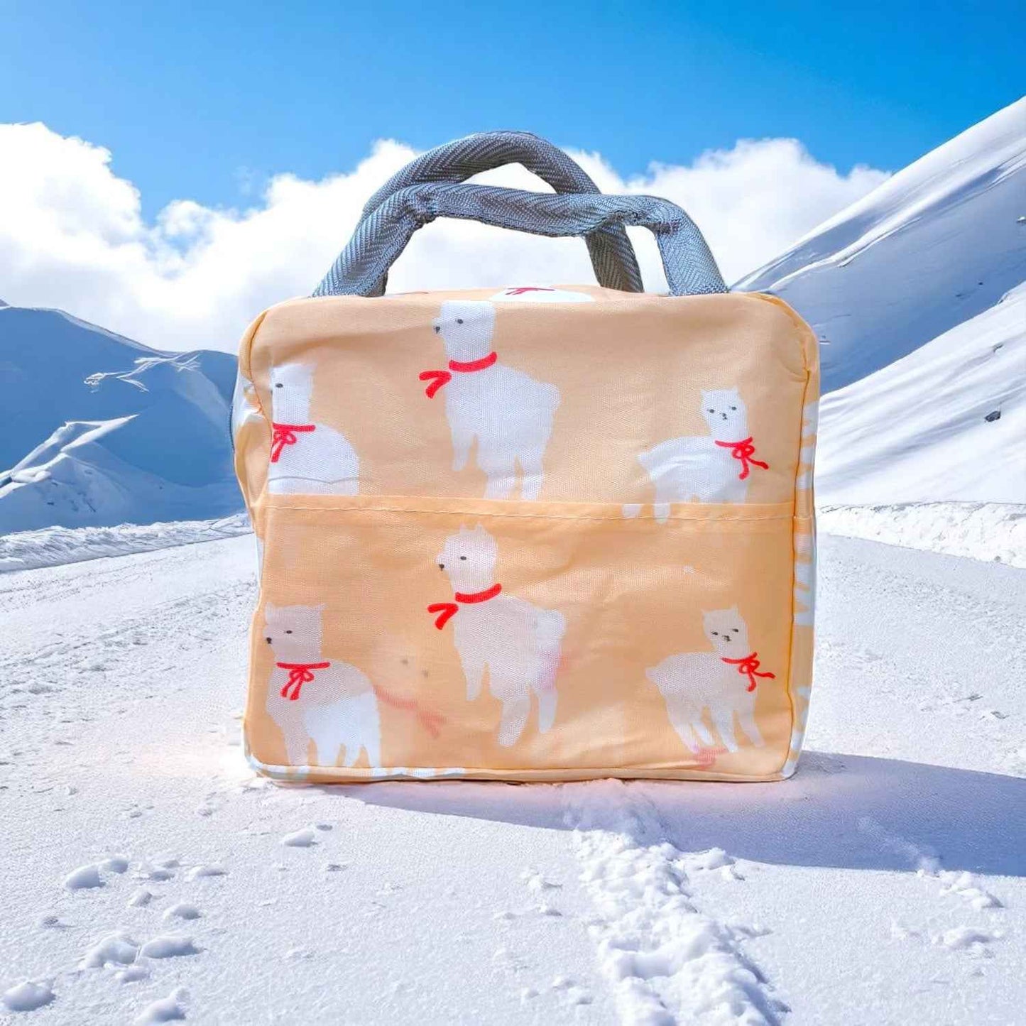 Polar Bear Printed Insulated Leak-Proof Lunch bag for Kids