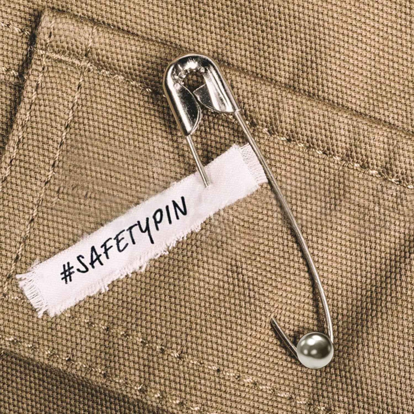 Safety Pin 12 Pc Set - Big Size Saree Safety Pins for Pleats