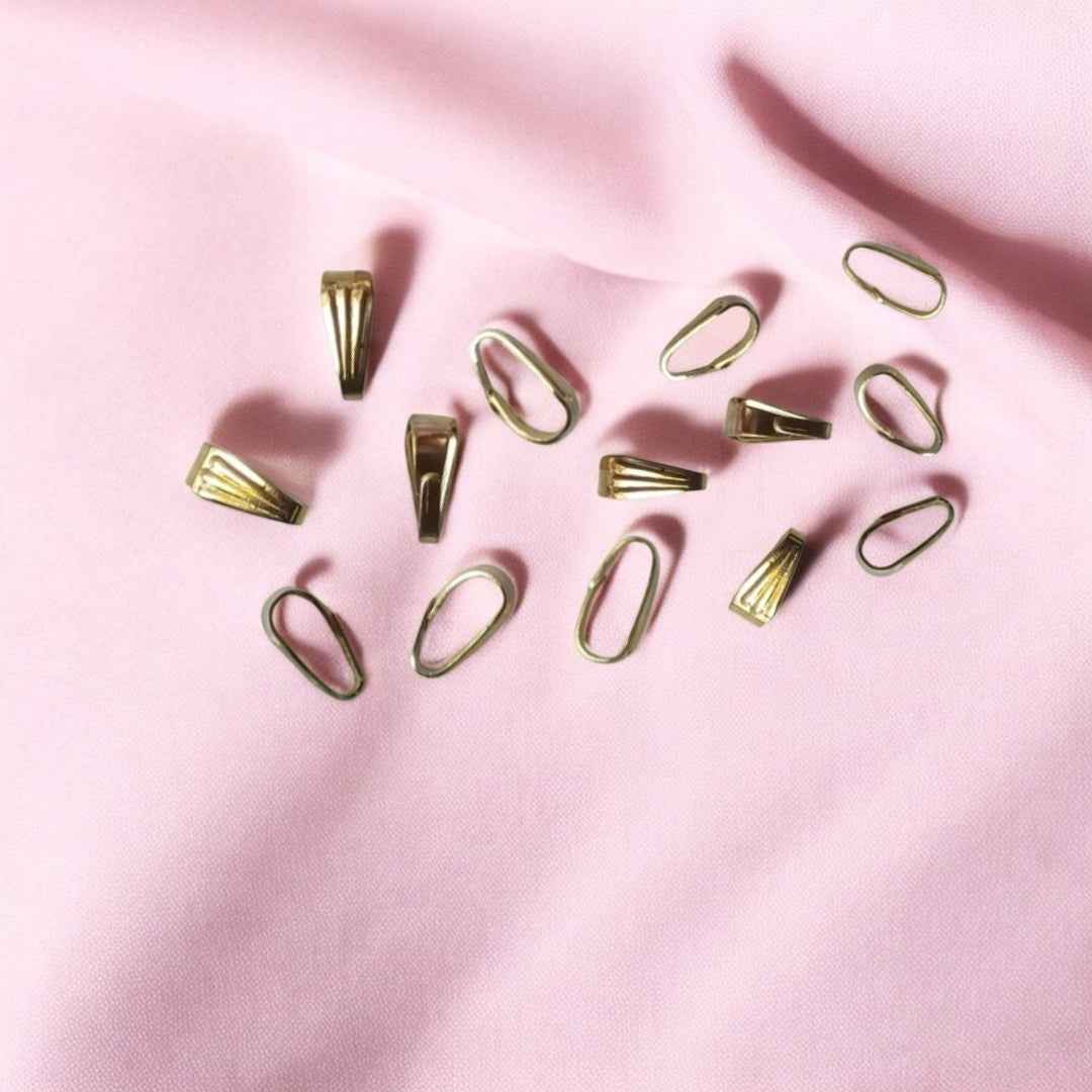Pendent Connector Clasp Hook - Gold - 20 PC