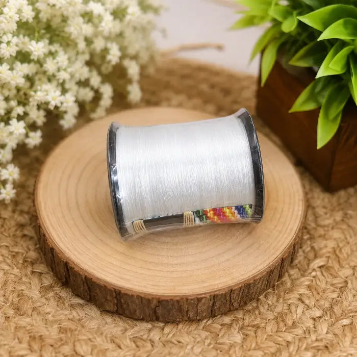 White Nylon Thread Roll