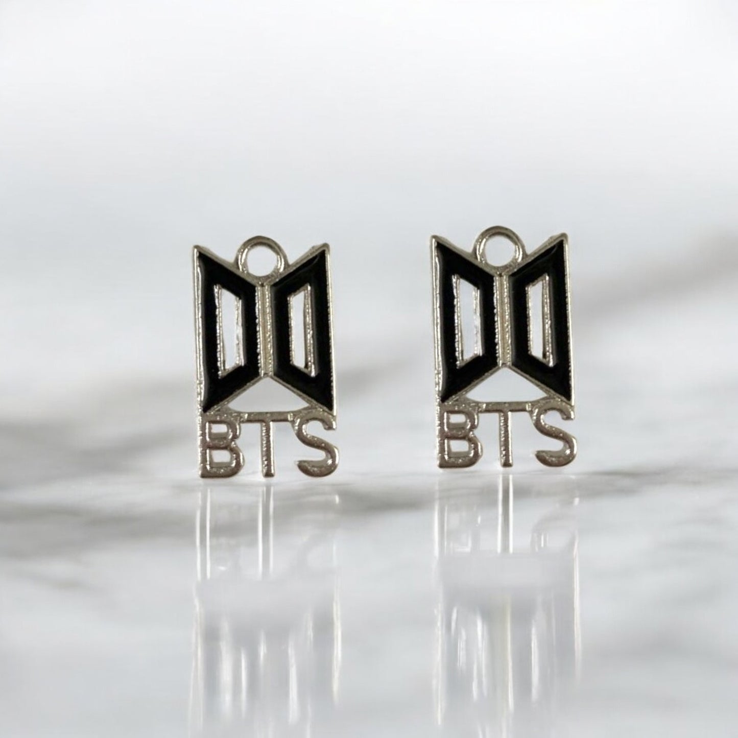 BTS Charm Silver