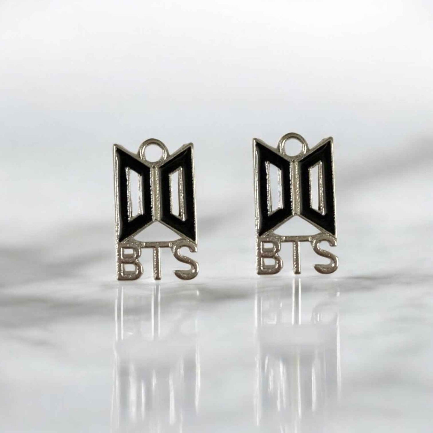 BTS Charm Silver
