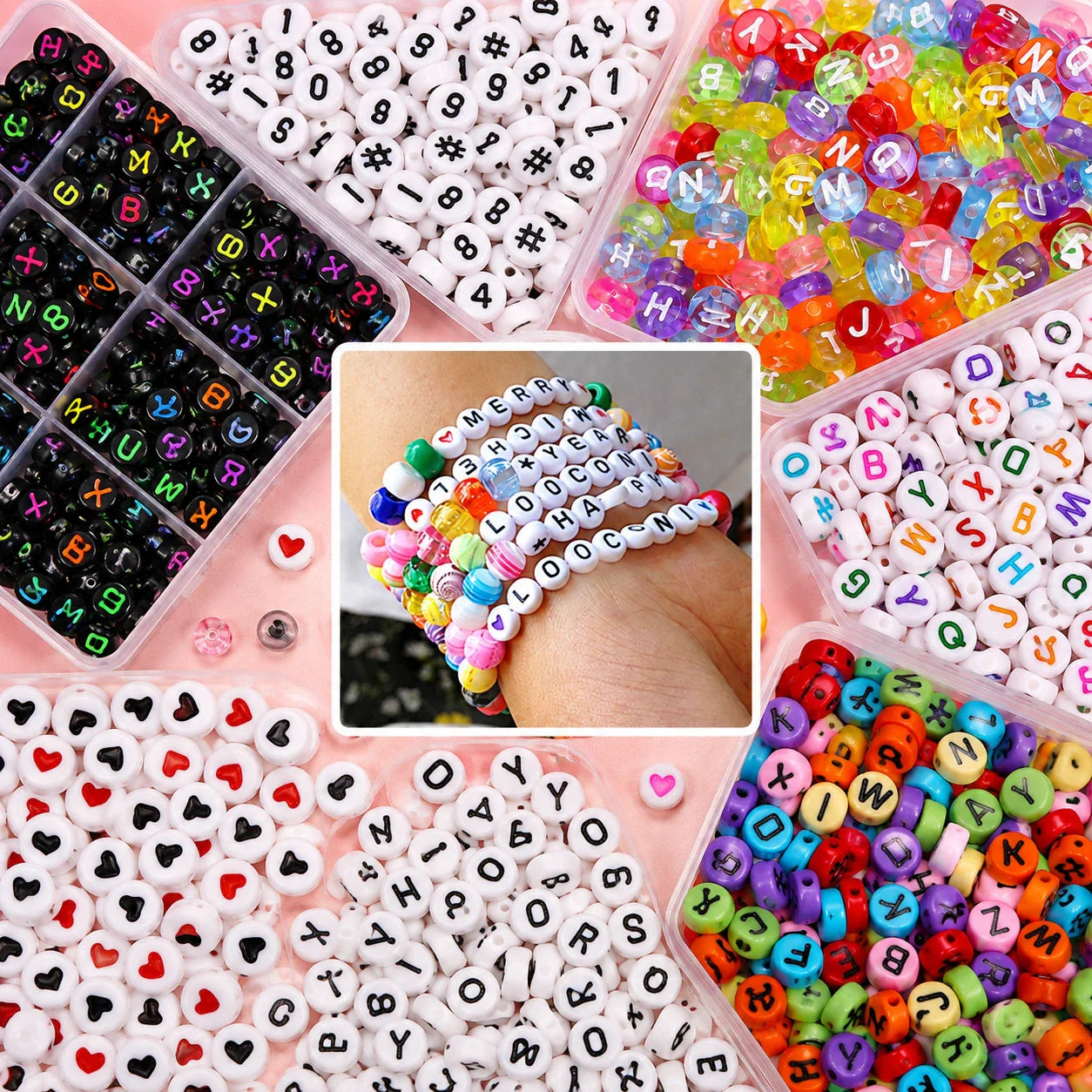 Alphabet Beads Eva Fashion and Craft