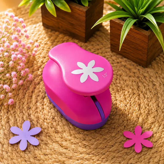 Foam Kanakambaram Flower Making Punch Machine  - 1.5 Inch