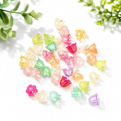 Acrylic Flower Buds Caps