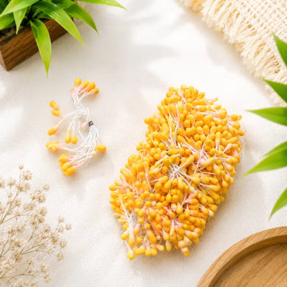 Artificial Flower Stamens - Orange