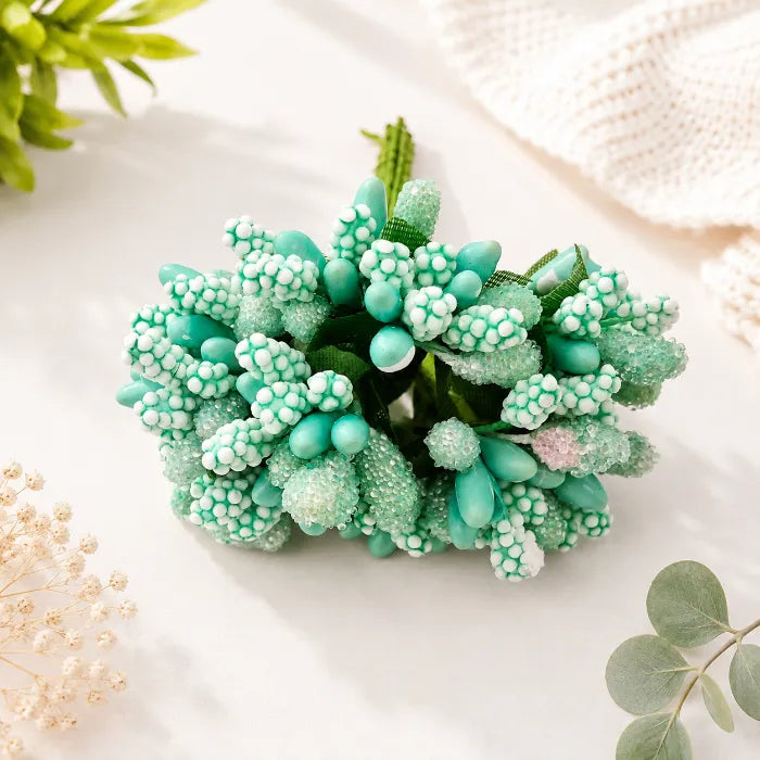Artificial Pollen Flowers - Blue