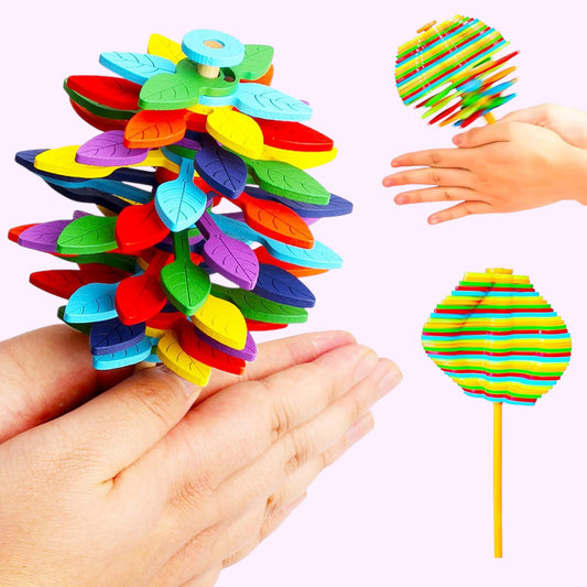 Spinning Candy Flower Toy for Kids - Stress Relief Toy