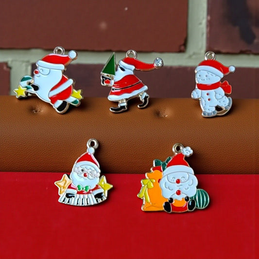 Christmas Santa Claus Charms