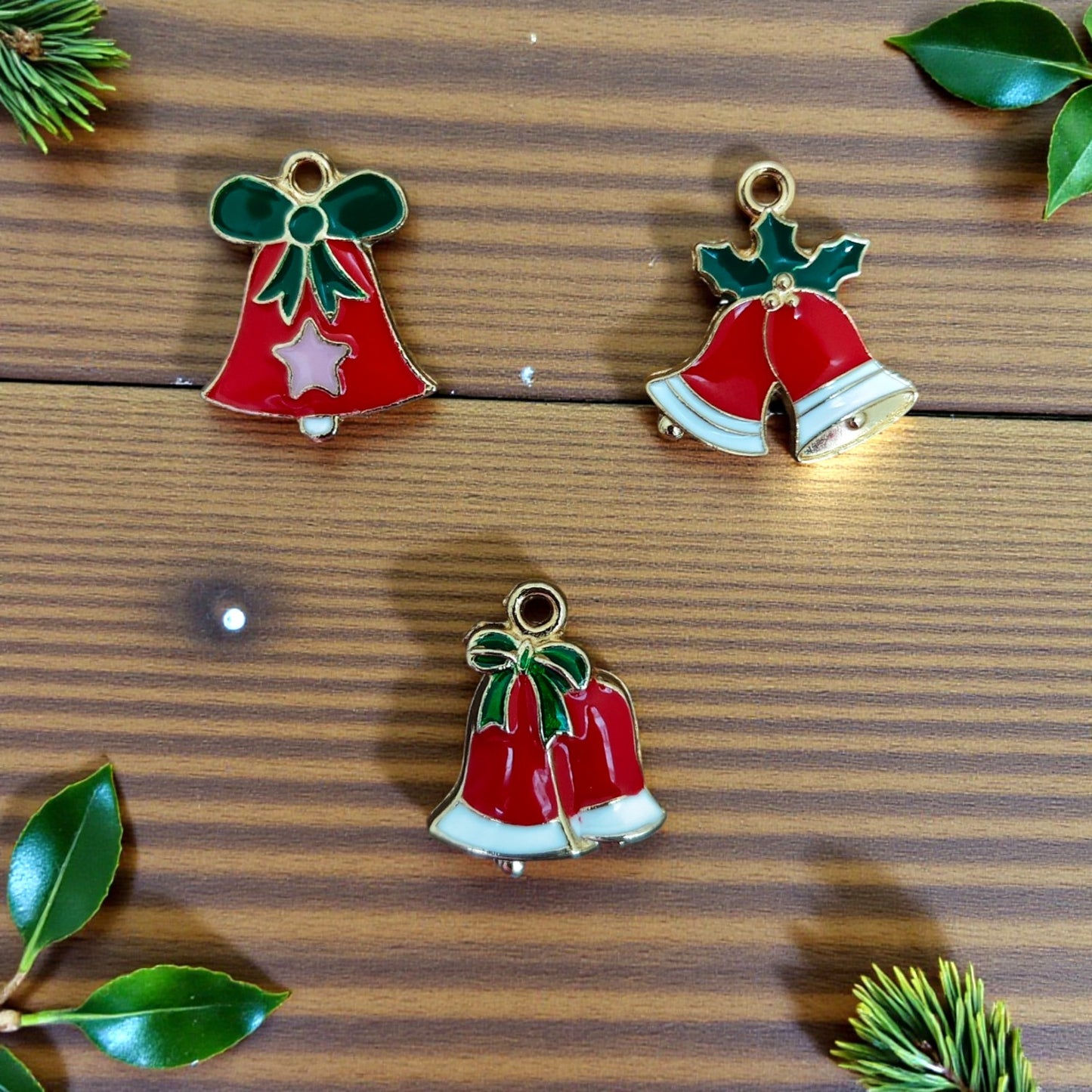 Christmas Bell Charms - 1 Pc
