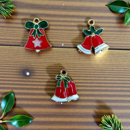 Christmas Bell Charms - 1 Pc