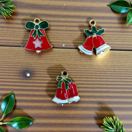 Christmas Bell Charms - 1 Pc