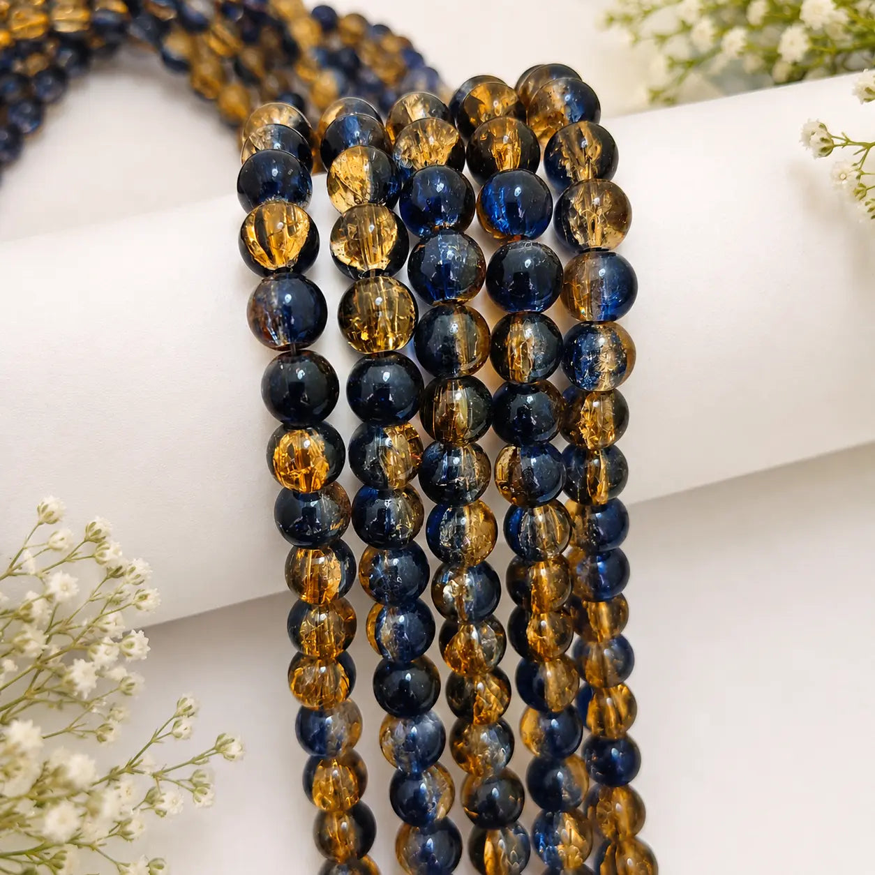 Crackle Beads 8mm - EFCCRM0074
