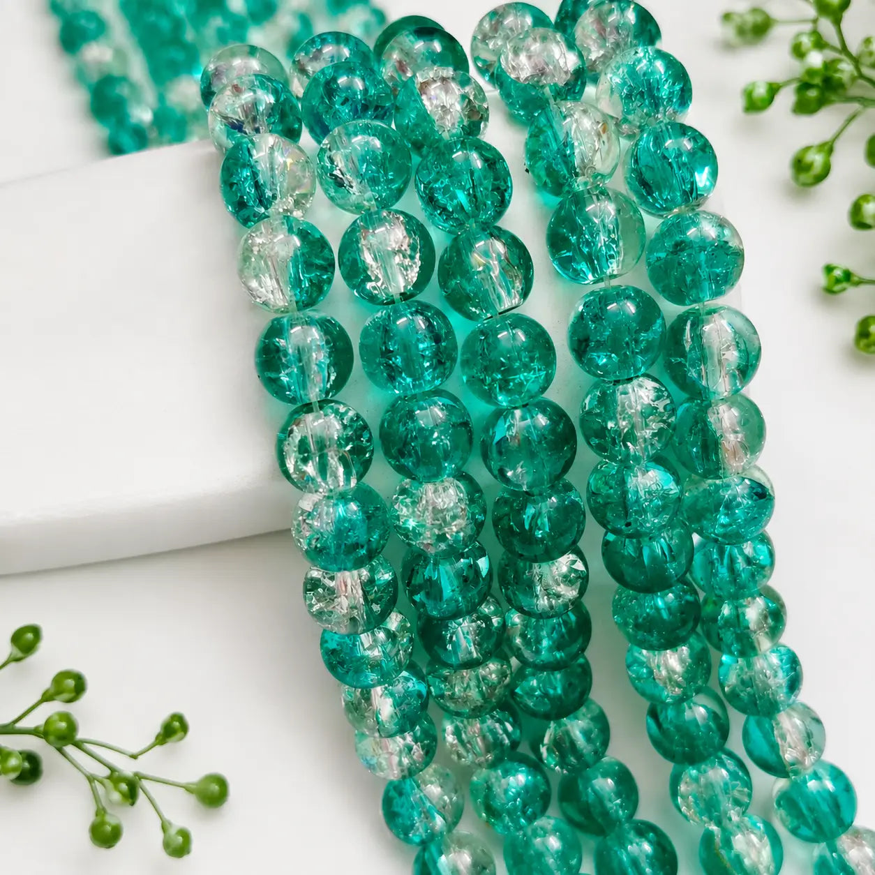 Crackle Beads 8mm - EFCCRM0079