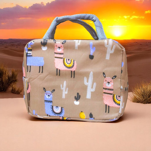 Desert Animal Printed Insulated Leak-Proof Lunch bag for Kids
