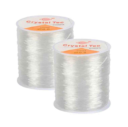 Crystal Tec Elastic String 0.8mm - 100 Meter