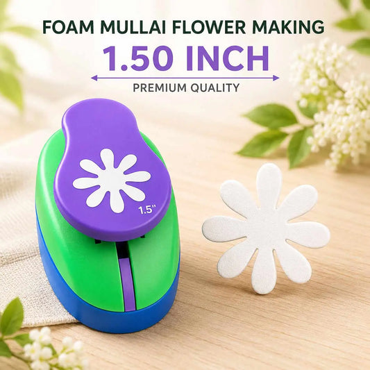 Foam Mullai Flower Making Punch Machine / Cutter
