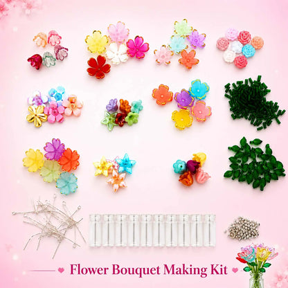 Glass Flower Bouquet Making Kit