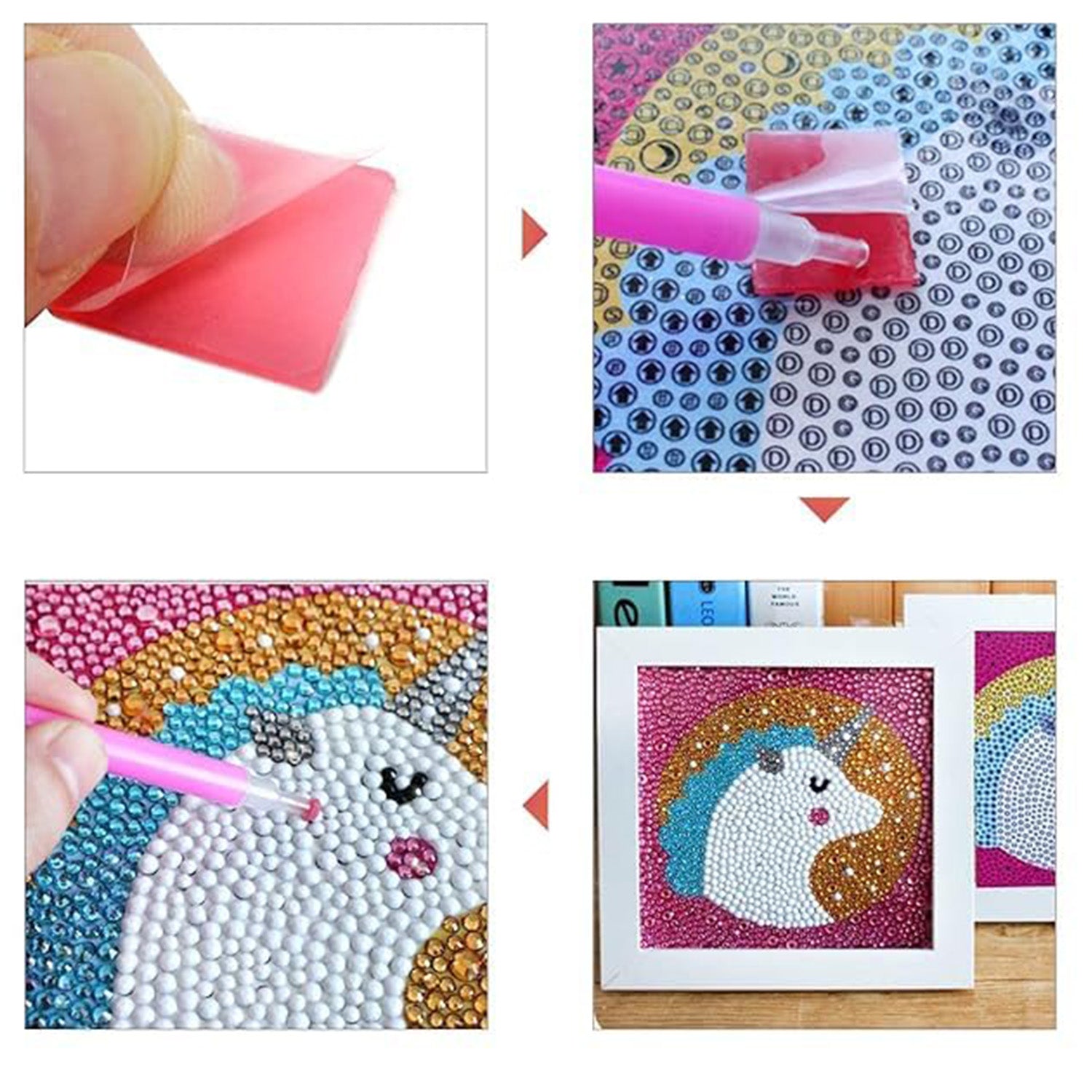 Fine-tip glue pen designed for detailed jewelry work, perfect for attaching rhinestones, cabochons, and other small embellishments.