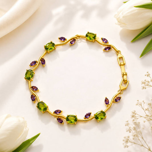 Tulip Bracelet - Green