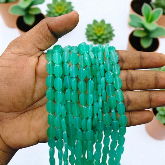 Tablet Beads for Aari, Embroidery and Jewellery Making – Green