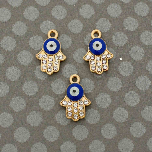 Hand Evil Eye Charm - 1 Pc