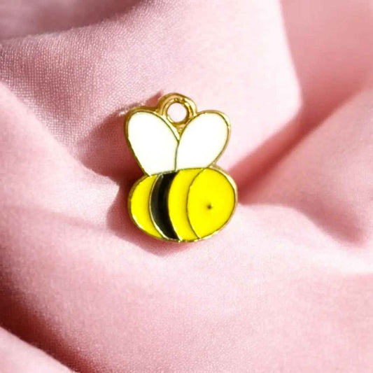 Honey Bee Charm used for Bracelet Making and Jewelry Making 