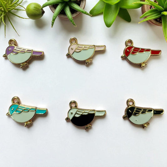 Hummingbird Charms – Elegant Bird Charms for Jewelry & Craft Projects