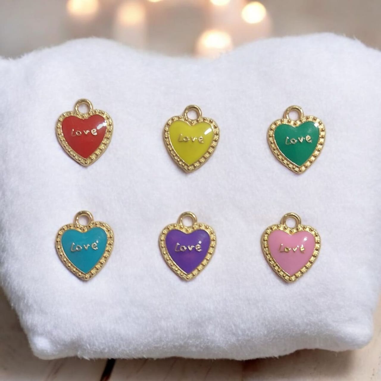 Colorful Heart with Love word