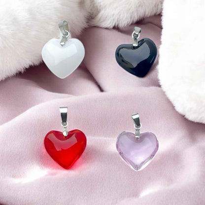 Premium Glossy Glass Heart | Valentine Special