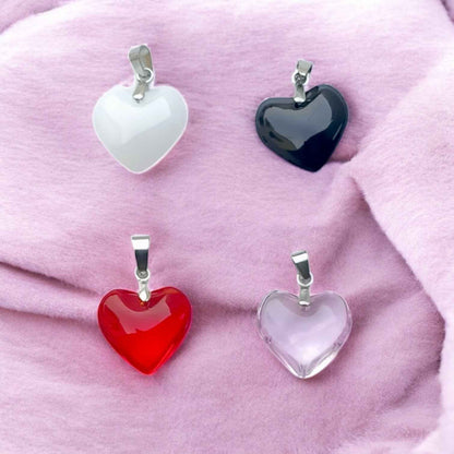 Premium Glossy Glass Heart | Valentine Special