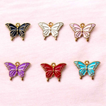 Metal Butterfly Charm