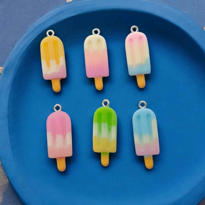 Popsicle Ice Stick Charm