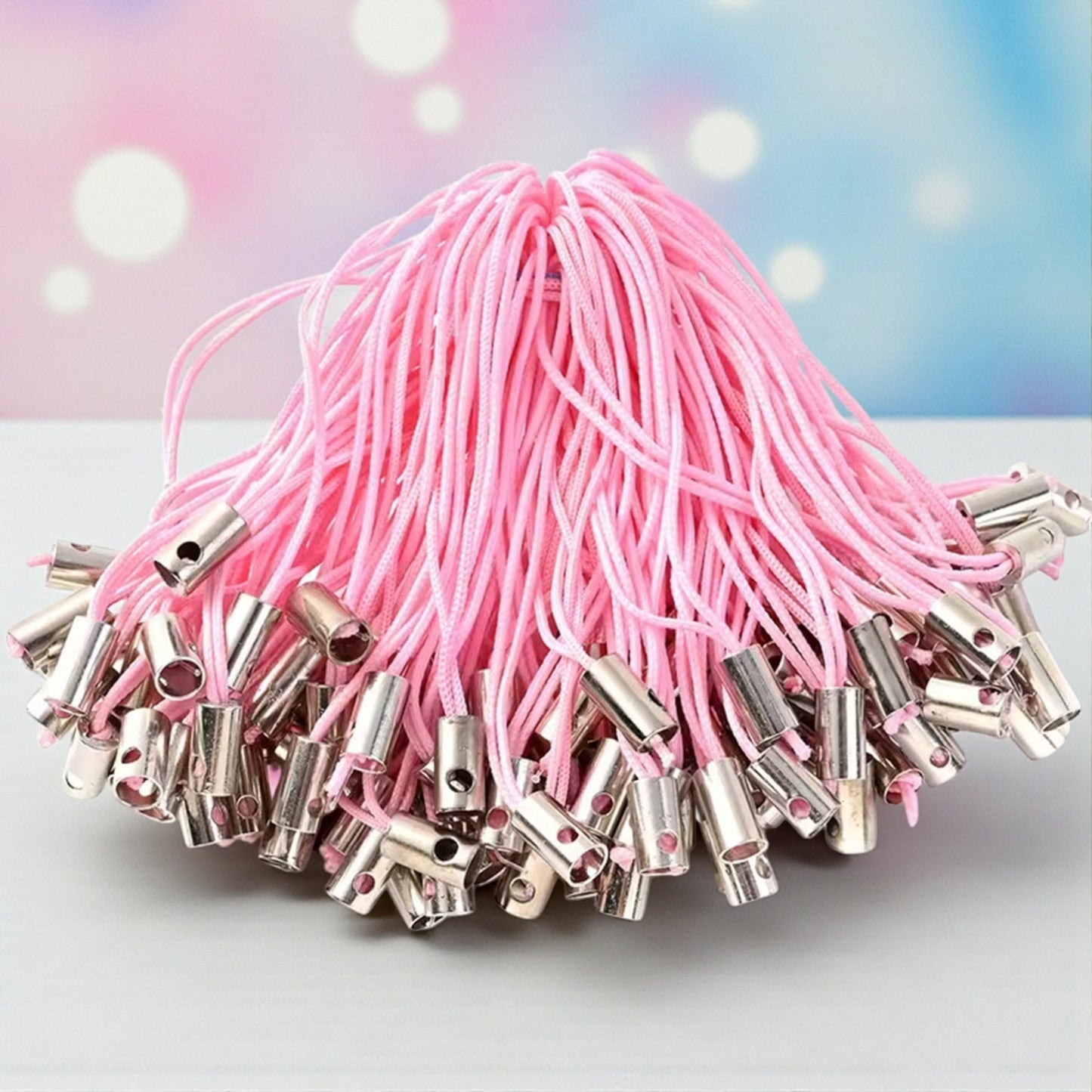 Phone Charm String - Light Pink