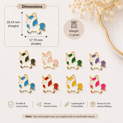 Little Unicorn Charms